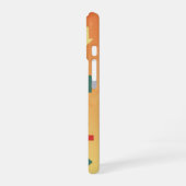 Retro Pixel Arrows iPhone 16 Hülle (Linke Seite)