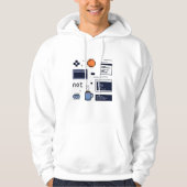 Retro-Pixel-Art-Coding-Essentials-Software-Entwick Hoodie (Vorderseite)