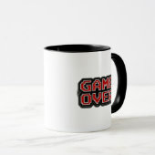 Retro-Pixel-Art-Game-Over-Sarkastischer-Becher Tasse (VorderseiteRechts)