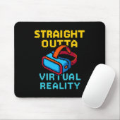 Retro-Pixel-Art-Virtual-Reality-Grafik für einen V Mousepad (Mit Mouse)