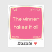  Retro-Pixel  Aufkleber (Blatt)