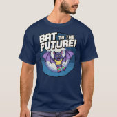 Retro Pixel Bat - Bat to the Future! T-Shirt (Vorderseite)