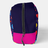 Retro Pixel Gaming Aesthetic Makeup Bag Waschbeutel (Rechts)