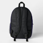 Retro-Pixel-Gaming-Ästhetik-Rucksack Bedruckter Rucksack (Rückseite)