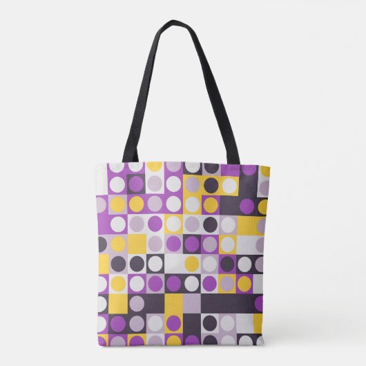 Retro-Pixel-Pop Tasche (Rückseite)
