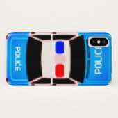 Retro-Pixelpolizei Case-Mate iPhone Hülle (Rückseite (Horizontal))