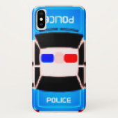 Retro-Pixelpolizei Case-Mate iPhone Hülle (Rückseite)