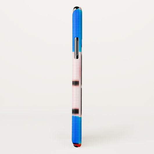 Retro-Pixelpolizei Case-Mate iPhone Hülle (Hinten/Rechts)