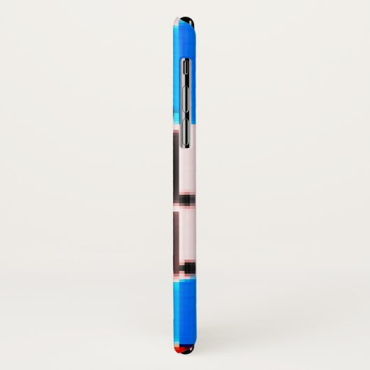 Retro-Pixelpolizei Case-Mate iPhone Hülle (Hinten/Links)