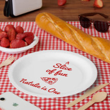 Retro Pizza 1. Hand Schreib Spaß Geburtstag