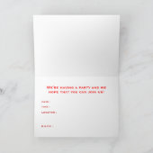 Retro-Pizza Einladung (Innenseite)