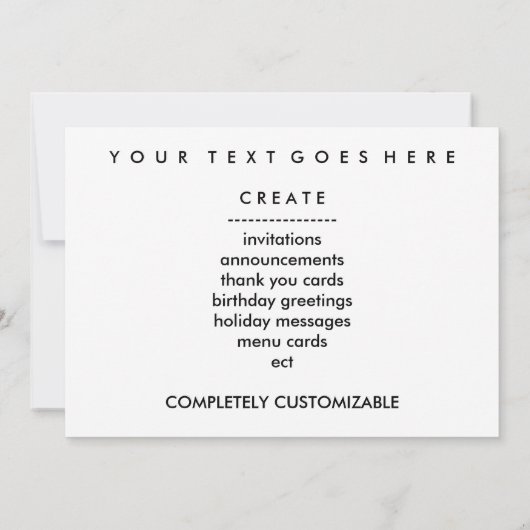 Retro-Pizza Einladung (Rückseite)