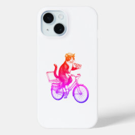 Retro-Pizza-Lieferkatze Case-Mate iPhone Hülle