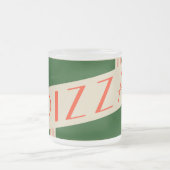 Retro-Pizza Mattglastasse (Mittel)