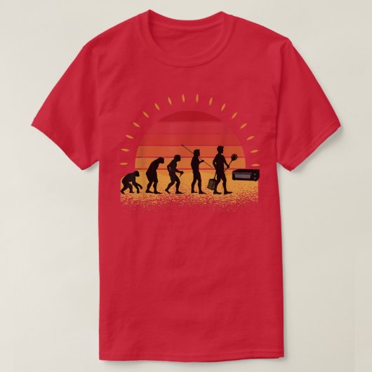 Retro Pizza Napoletana Pizzabäcker T-Shirt (Design vorne)