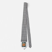 Retro Pizza Necktie Krawatte (Vorderseite)