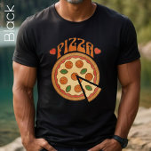 Retro Pizza, Pizza Lover, Funny Pizza T-Shirt
