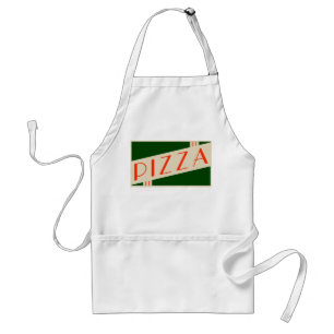Retro-Pizza Schürze