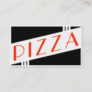 Retro Pizzakundenloyalität Treuekarte