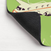 Retro-Plakat des Staates Florida. Mousepad (Ecke)