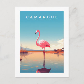 Retro-Plakat - Reise - Vintage - Camargue - Hive Feiertagspostkarte