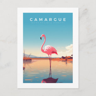Retro-Plakat - Reise - Vintage - Camargue - Hive Feiertagspostkarte