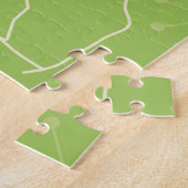 Retro-Plakat von Florida State. Puzzle (Seite)
