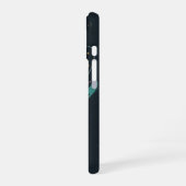 Retro Planeten Ausrichtung iPhone 16 Hülle (Linke Seite)