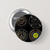 Retro Platten Button (Vorne & Hinten)