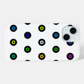 Retro-Platten Case-Mate iPhone Hülle (Rückseite (Horizontal))