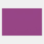 Retro-Platten Stil 1 - Gelb Geschenkpapier Set (Vorderseite 3)