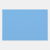 Retro-Platten Stil 1 - Gelb Geschenkpapier Set (Vorderseite 2)