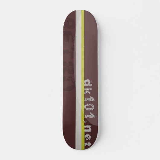 Retro Plattform dk101 Skateboard (Vorne)