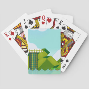 Retro-Plattform-Spiel Spielkarten