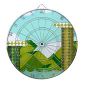 Retro-Plattformspiel Dartscheibe (vorne)