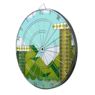 Retro-Plattformspiel Dartscheibe