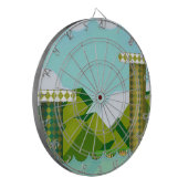 Retro-Plattformspiel Dartscheibe (Vorderseite Links)