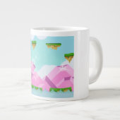 Retro-Plattformspiel Jumbo-Tasse (Vorderseite Rechts)