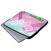 Retro-Plattformspiel Laptopschutzhülle (Vorne Knopf)