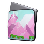 Retro-Plattformspiel Laptopschutzhülle (Vorderseite Links)