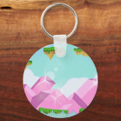 Retro-Plattformspiel Schlüsselanhänger (Vorderseite)