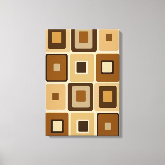 Retro-Platz auf der Leinwand (Vorderseite)