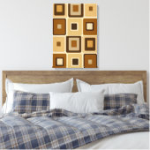 Retro-Platz auf der Leinwand (Insitu (Schlafzimmer))