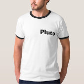Retro Pluto "Niemals vergessen" T-Shirt (Vorderseite)