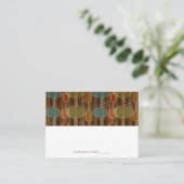 Retro Pods-Platzkarten Platzkarte (Stehend Vorderseite)