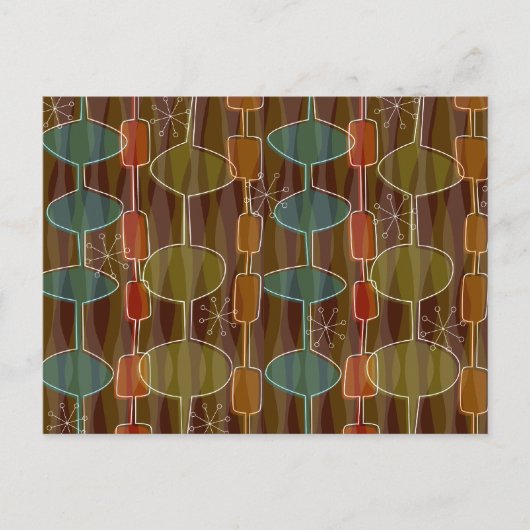 Retro Pods Postkarte (Vorderseite)