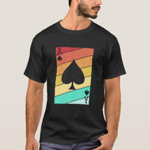 Retro-Poker für Männer T-Shirt