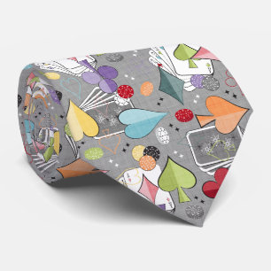 Retro-Poker Krawatte