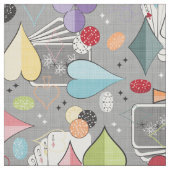 Retro-Poker Stoff (Muster)