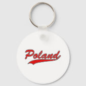 Retro Polen Schlüsselanhänger (Vorderseite)